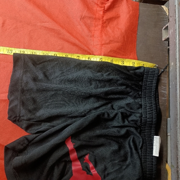 Jordan Kids Black and Red Shorts - Picture 6 of 14